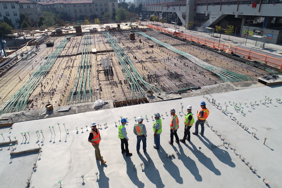 Équipe UD Construction sur un chantier